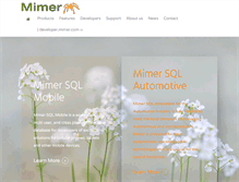 Tablet Screenshot of mimer.com
